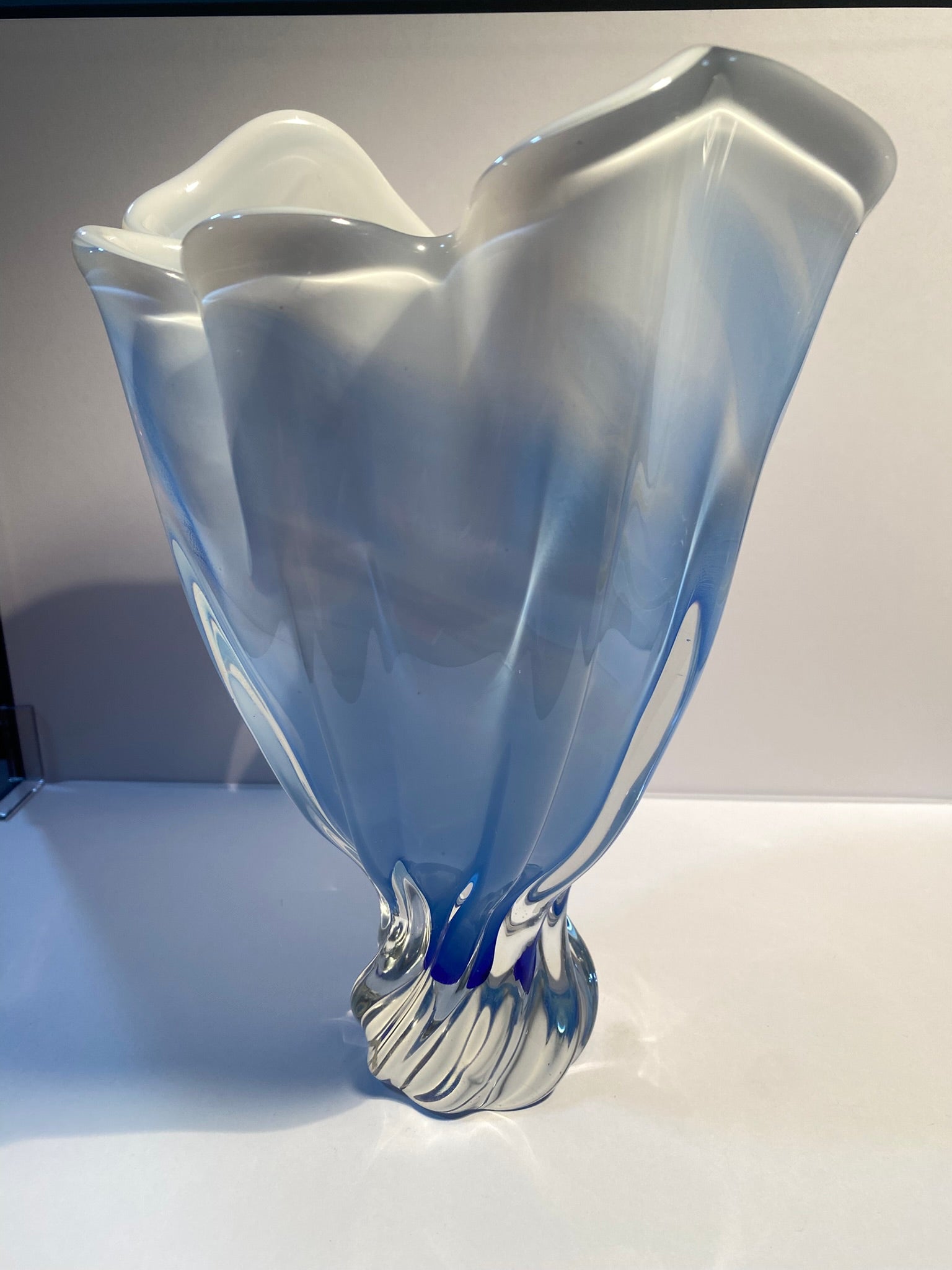 Vintage Blue & White Vase