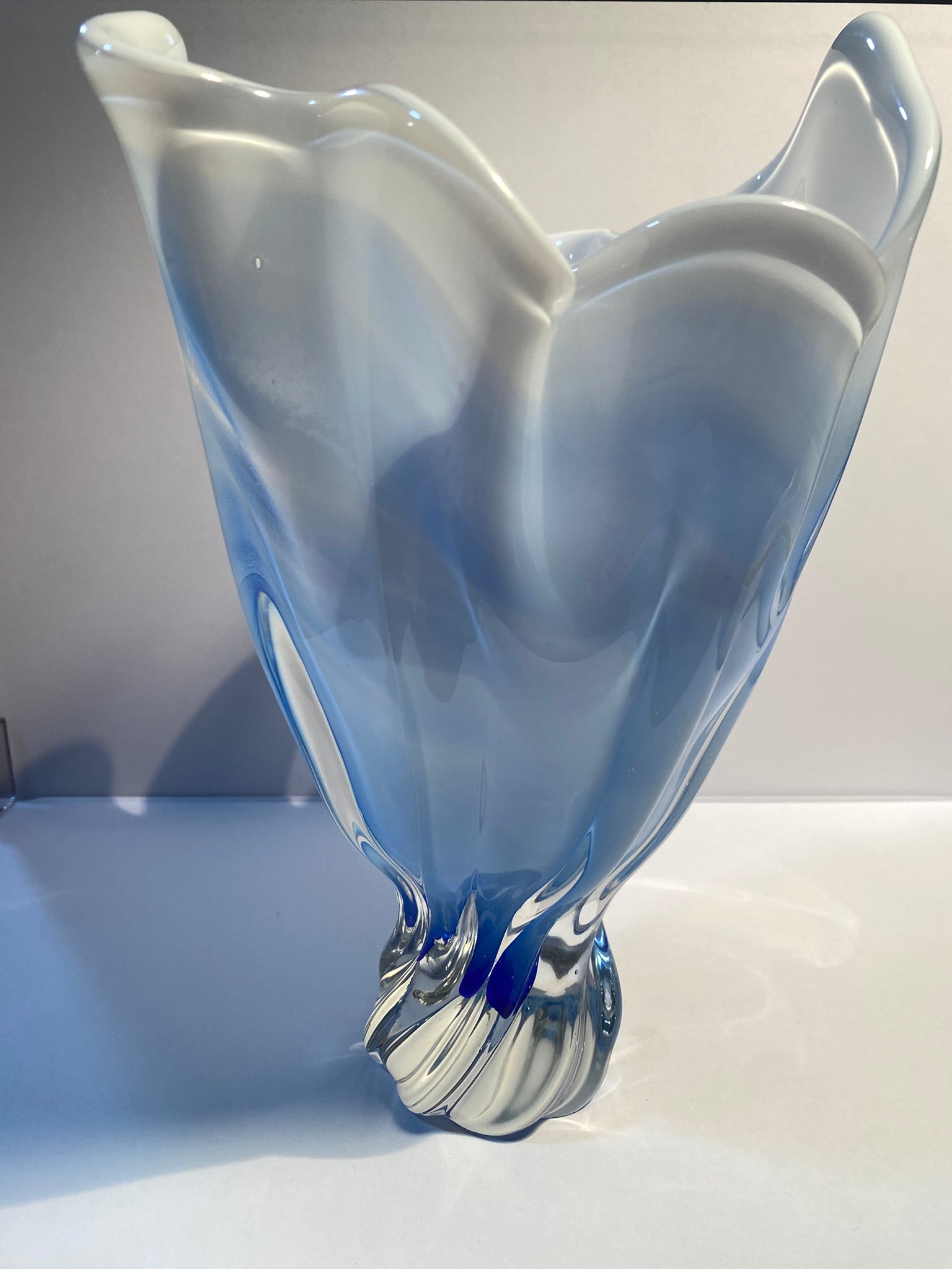 Vintage Blue & White Vase