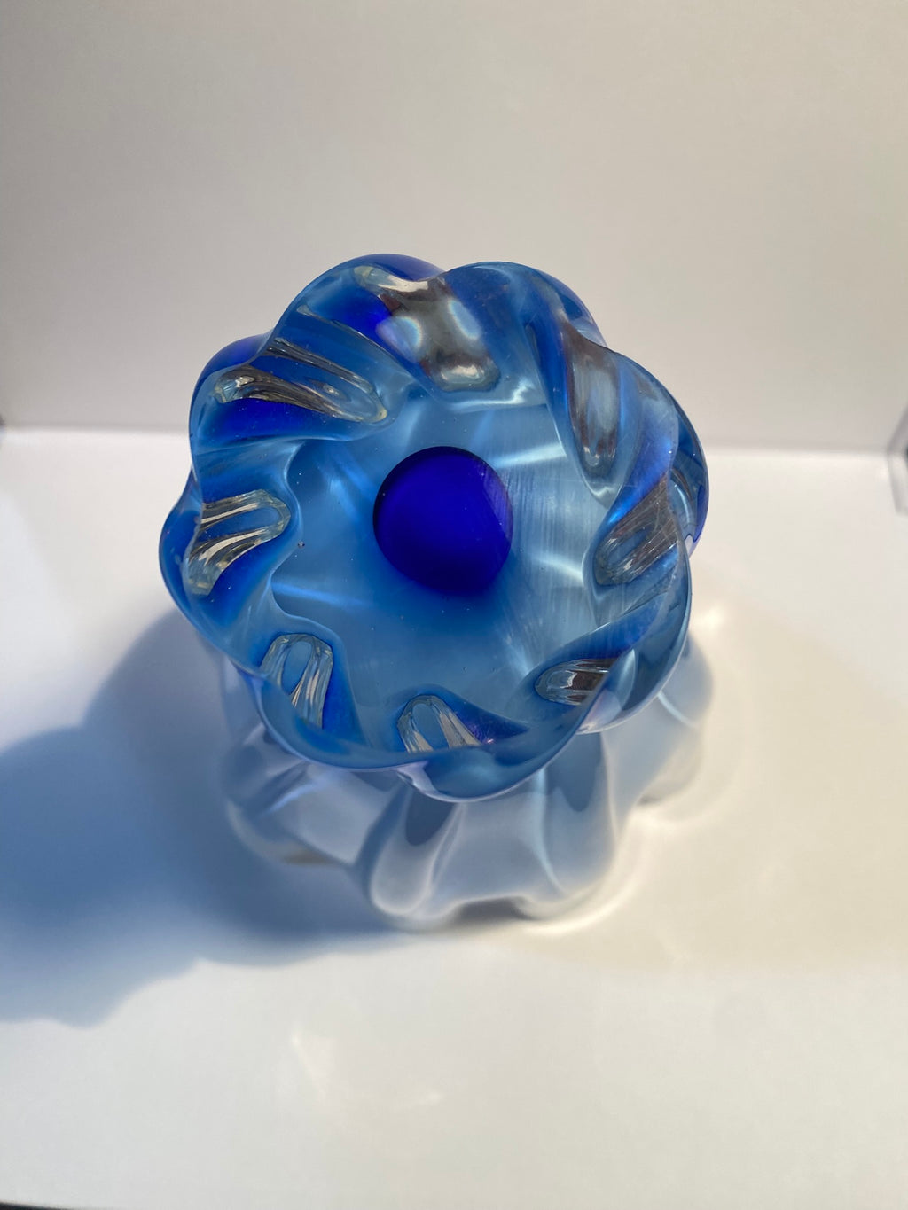 Vintage Blue & White Vase