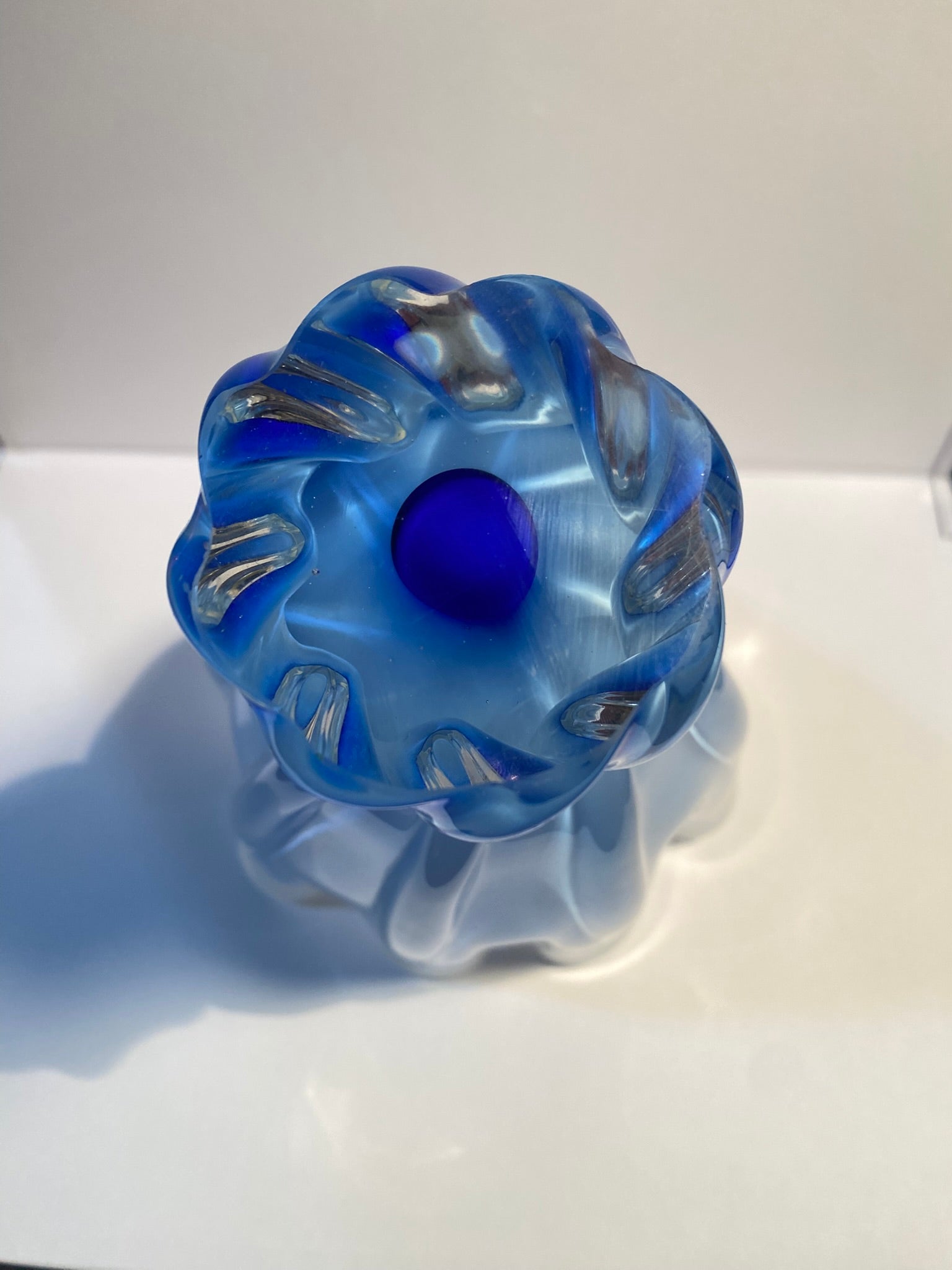 Vintage Blue & White Vase