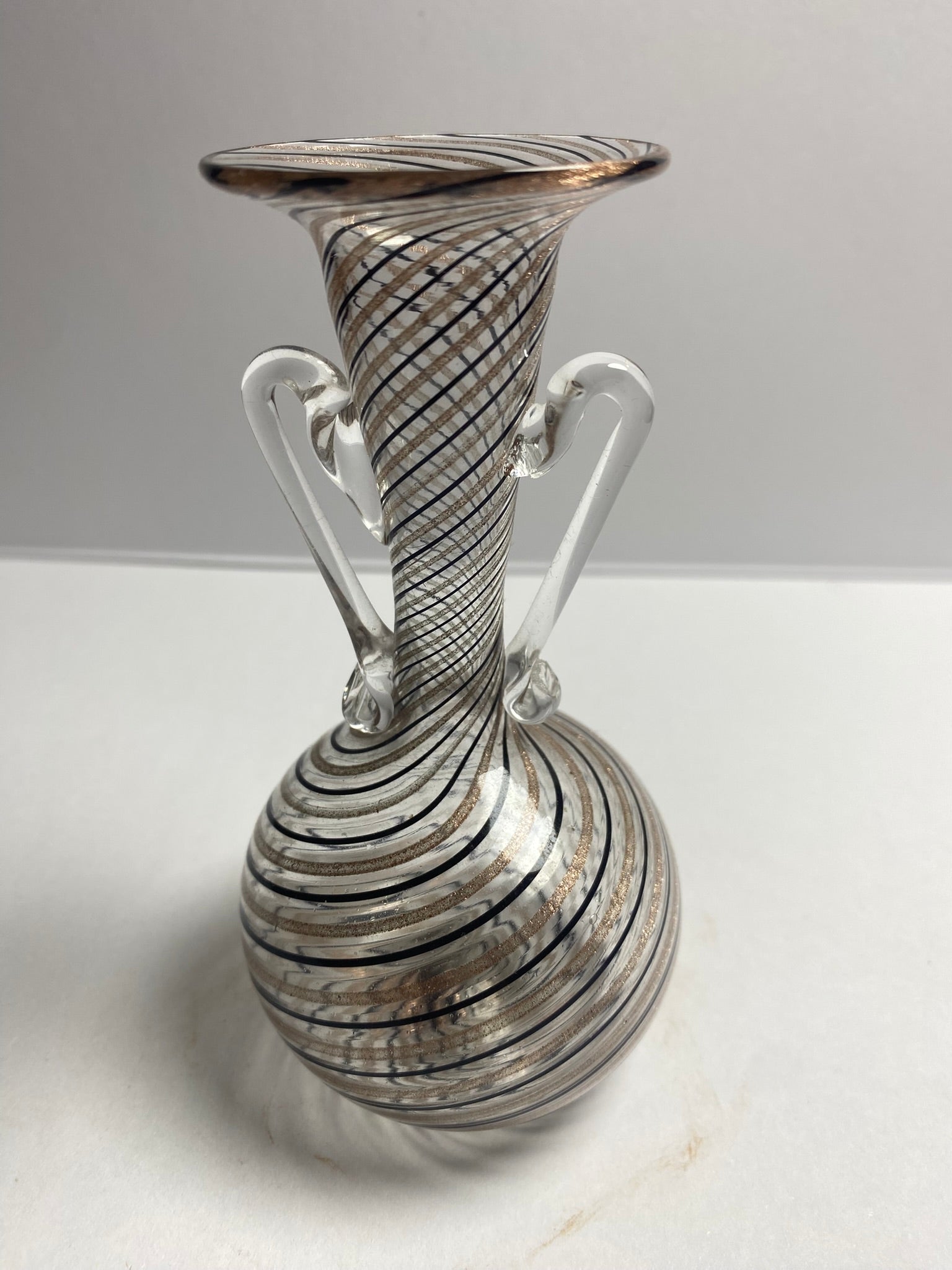 Hand Blown Murano Glass Vase