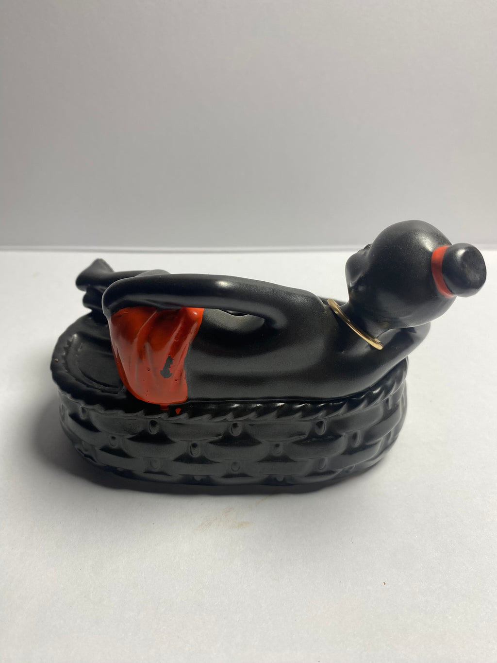 Lady Figurine Ashtray 1950's