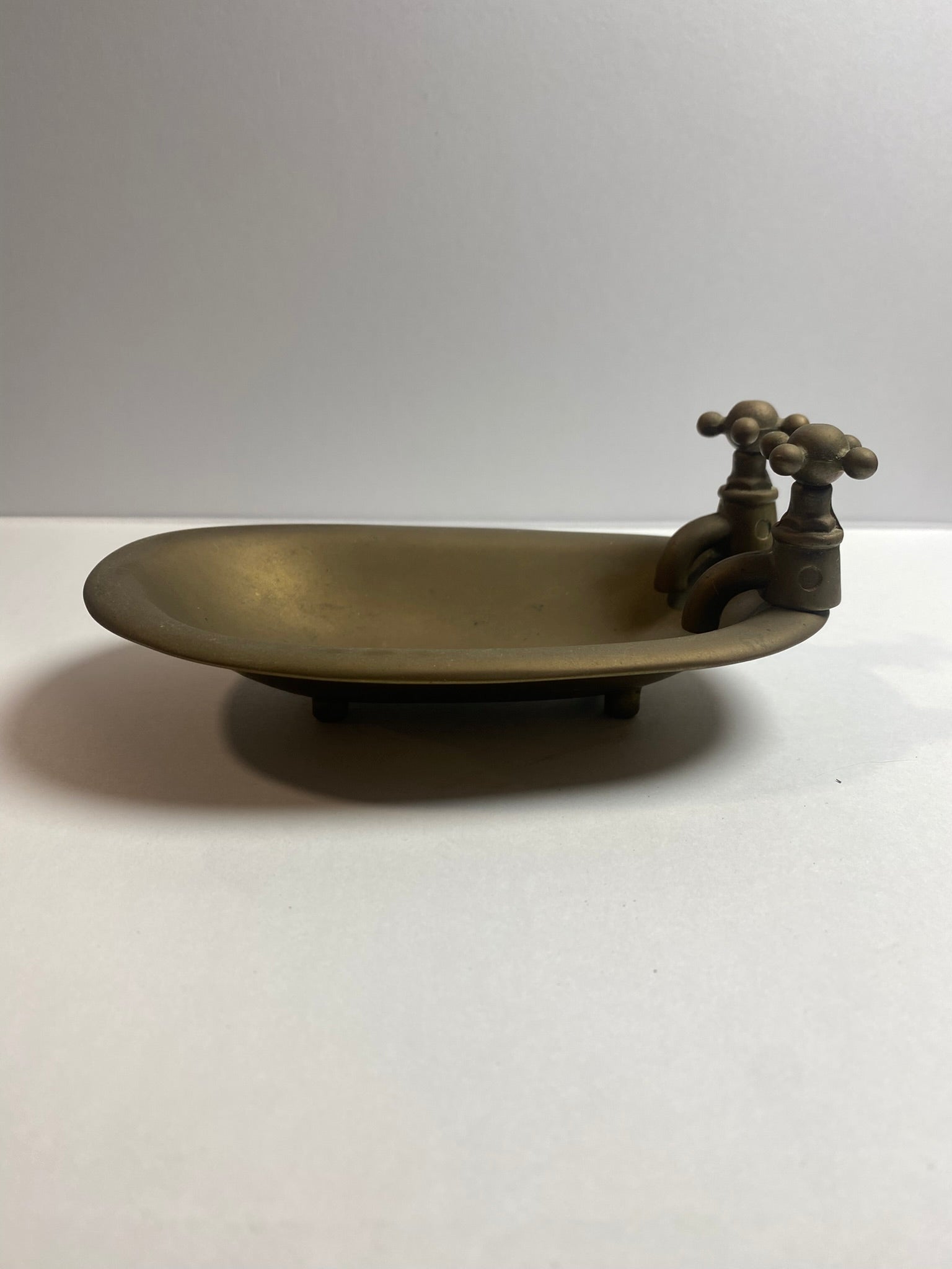 Vintage Brass Soap Dish