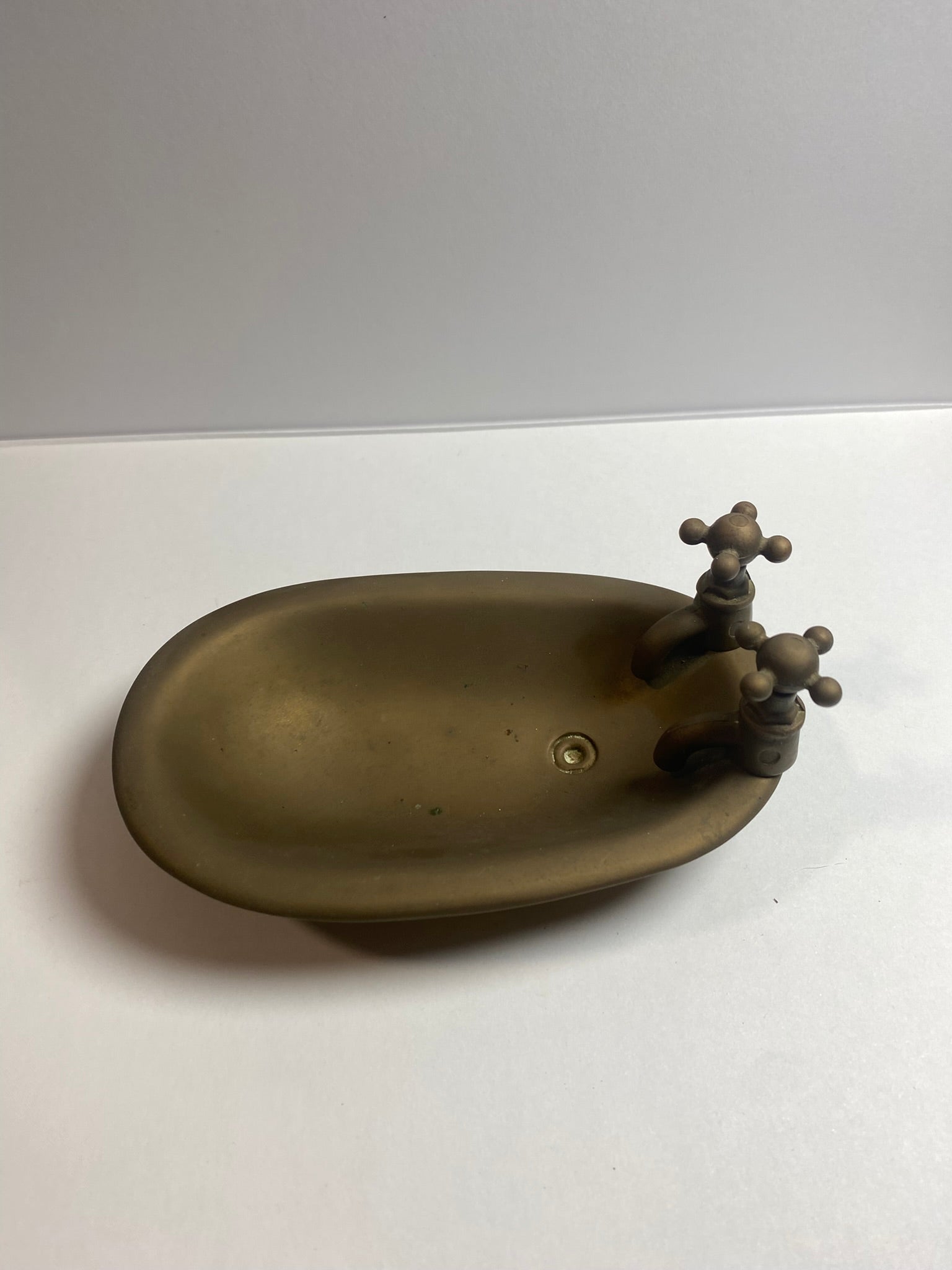 Vintage Brass Soap Dish