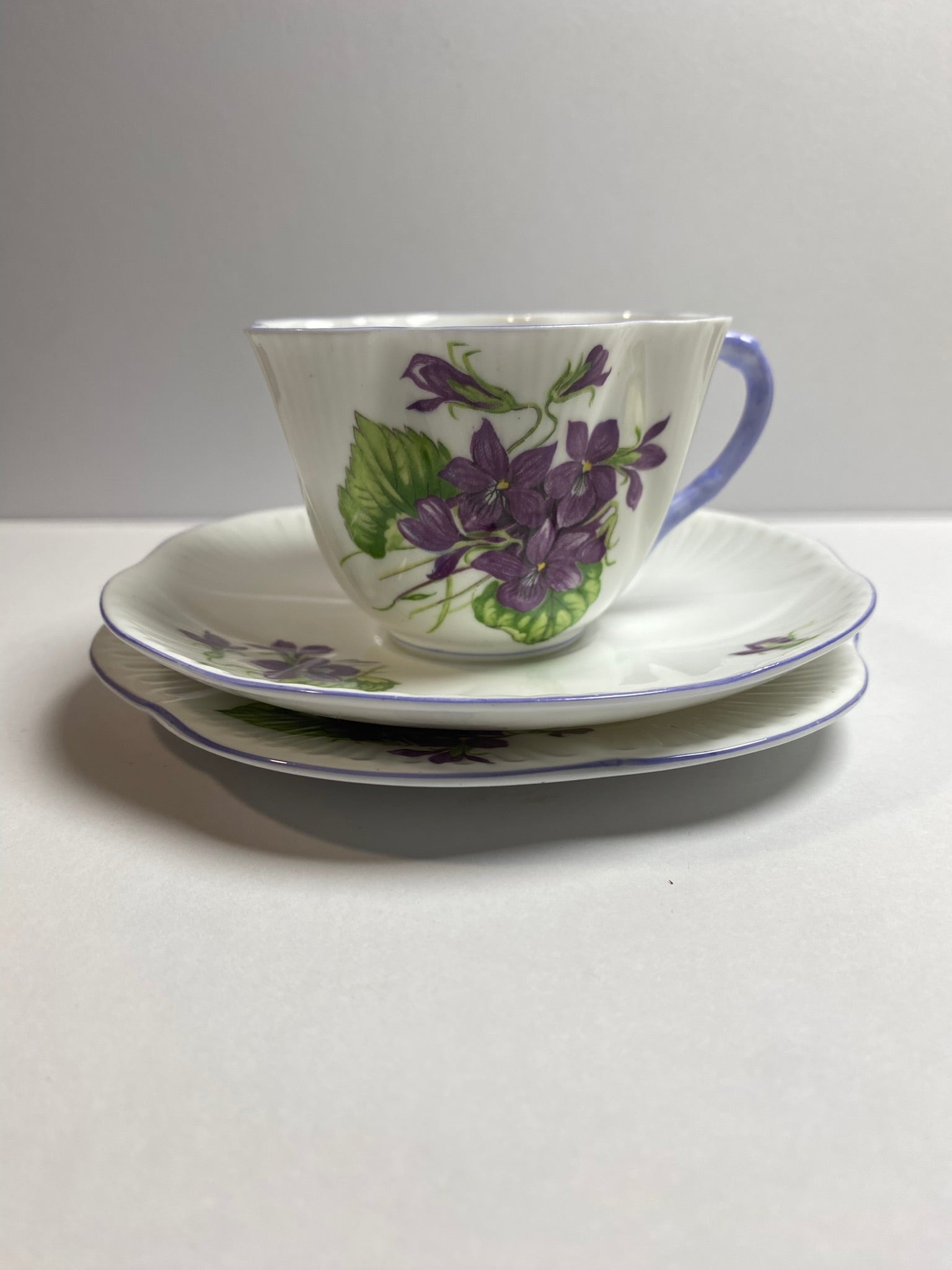 Shelly England Bone China Trio