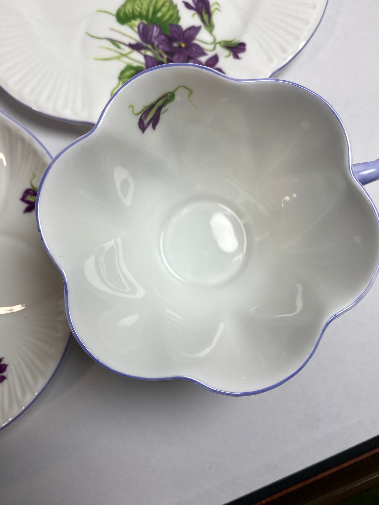 Shelly England Bone China Trio