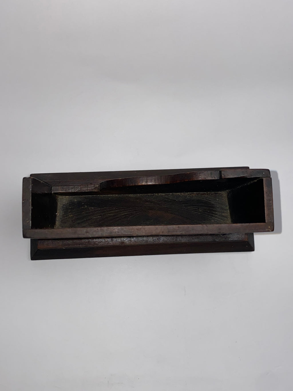 Antique Wooden Australian Pokerwork Letter Holder