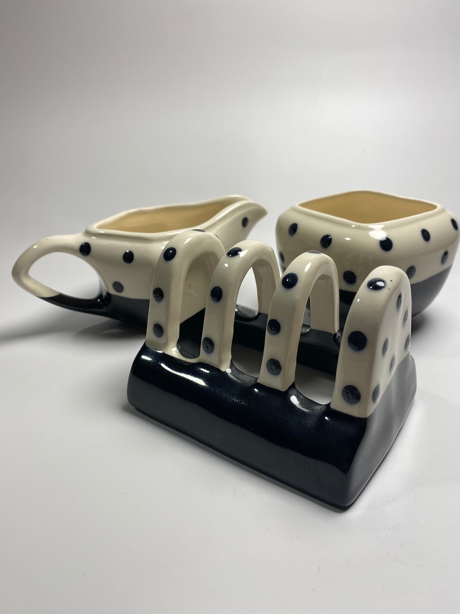 Diana Pottery Australia 3 Piece Breakfast Set